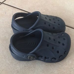 CROCS little kids dark blue size 4/5